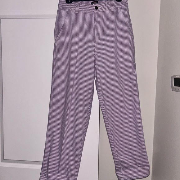 Dickies Pants - Striped Purple and White Dickies Pants